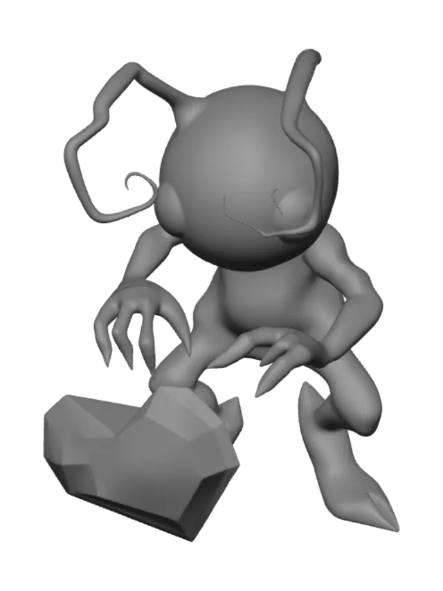 3D model for Heart of the Dark Forest