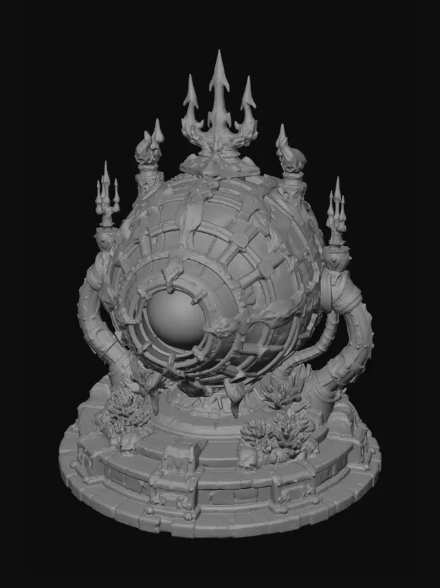 3D model for Abyssal Orb of the Deep