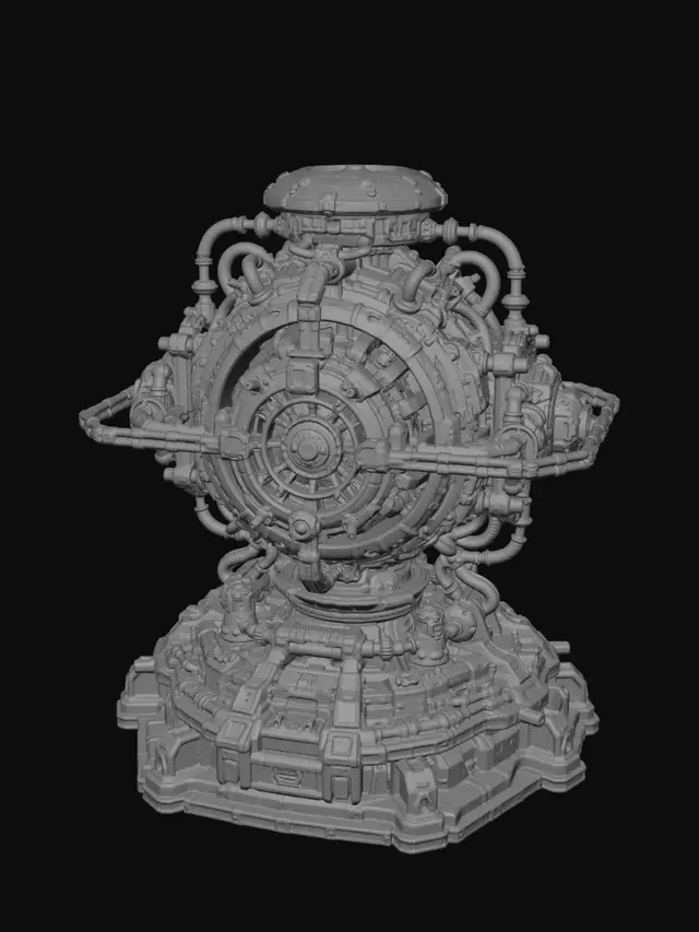 3D model for Quantum Ring Engine