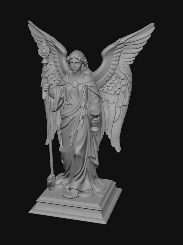 3D model for Archangel Raphael