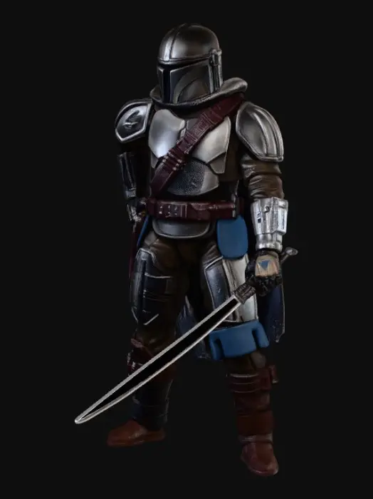 3D model for Mandalorian Warrior
