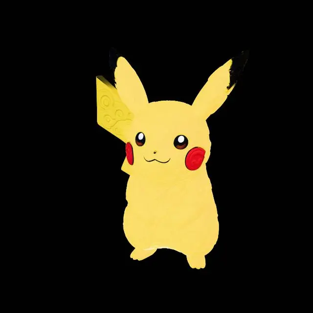 3D model for Pikachu Art