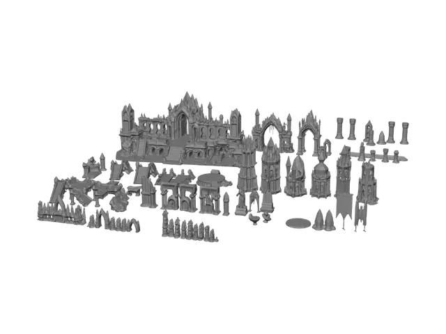 3D model for Ruínas Élficas – Aeterium