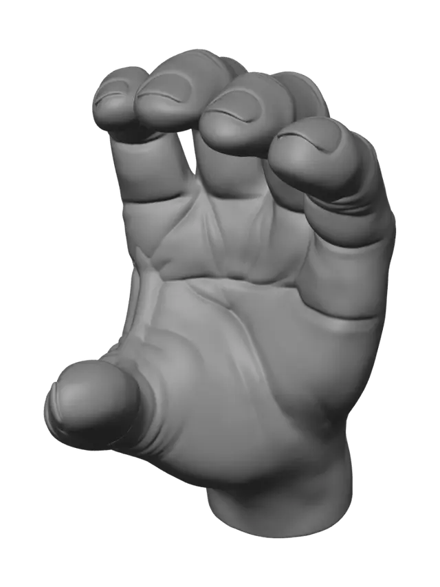 3D model for Pinch Gesture