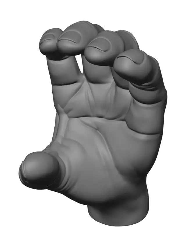 3D model for Pinch Gesture