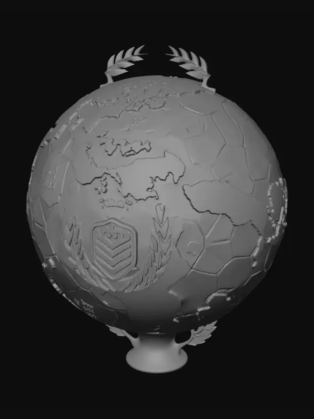 3D model for Golden Globe
