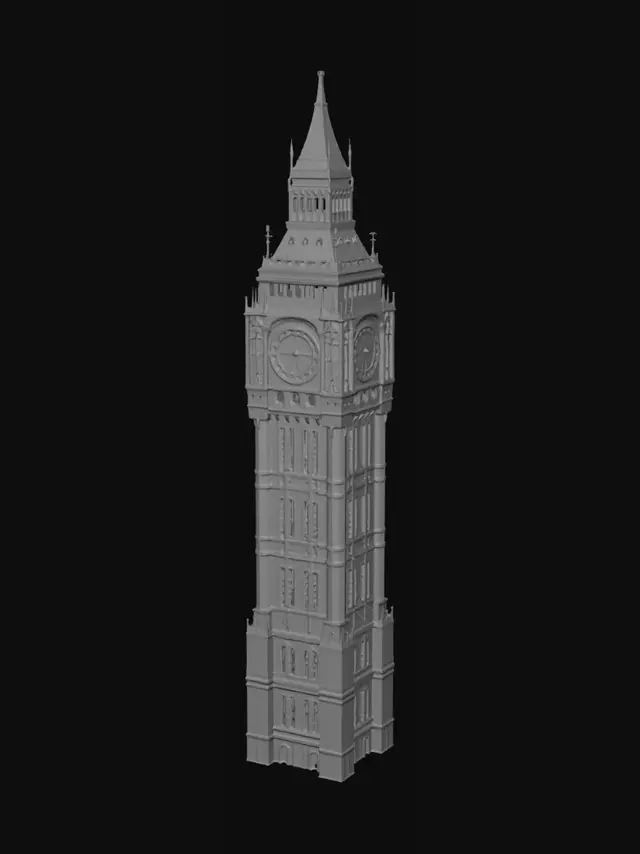 3D model for Big Ben
