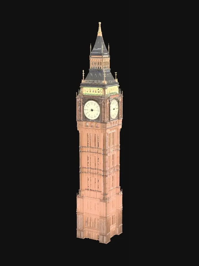 3D model for Big Ben