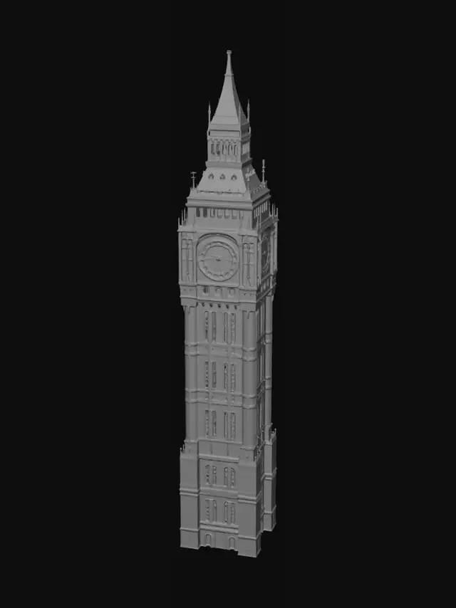 3D model for Big Ben