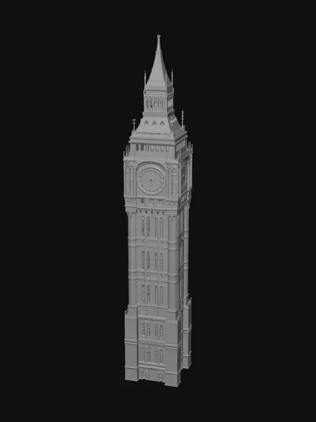 3D model for Big Ben