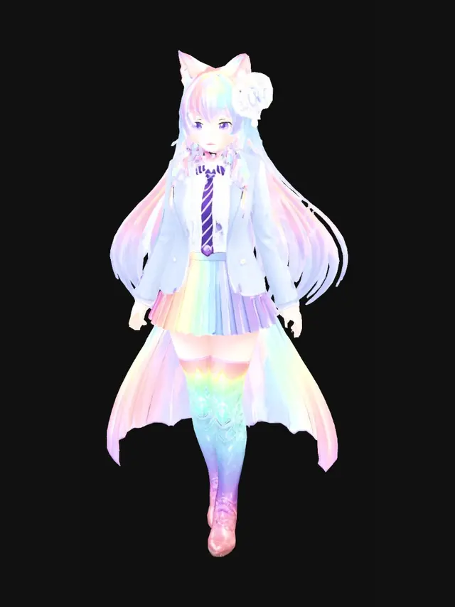 3D model for Rainbow Reverie