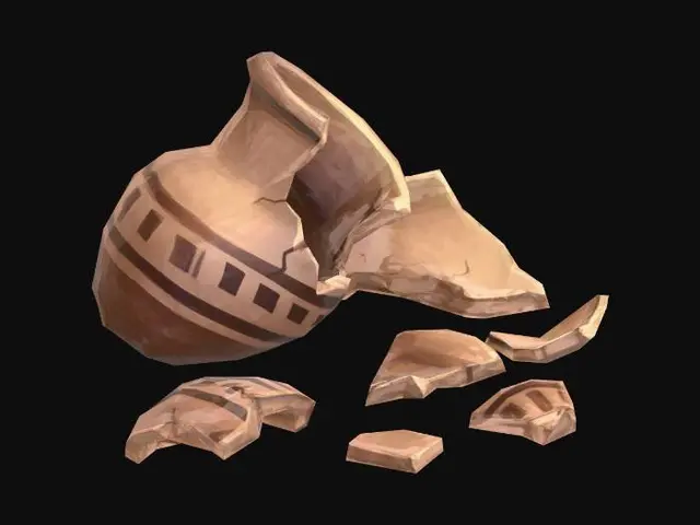 3D model for Shattered Pottery