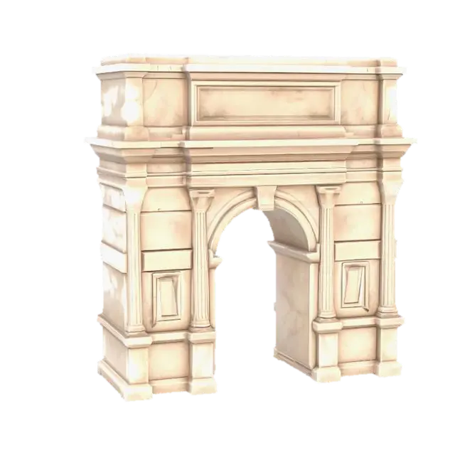 3D model for Marble Archway