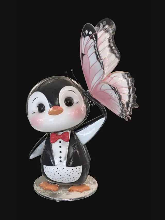 3D model for Dapper Penguin and Butterfly