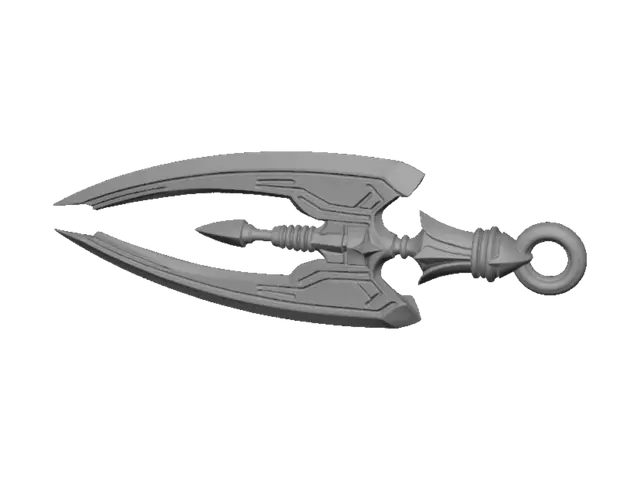 3D model for Twin Crescent Spear