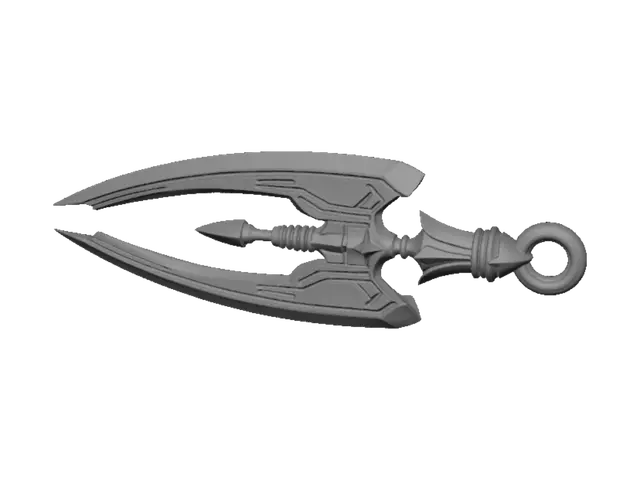 3D model for Twin Crescent Spear