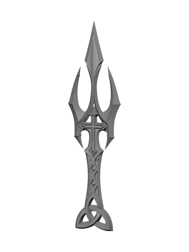 3D model for Silver Trident