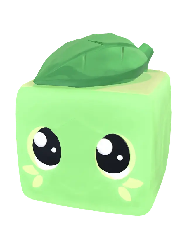 Leafy Cube - Lattice 3D model, vytvořený pomocí AI