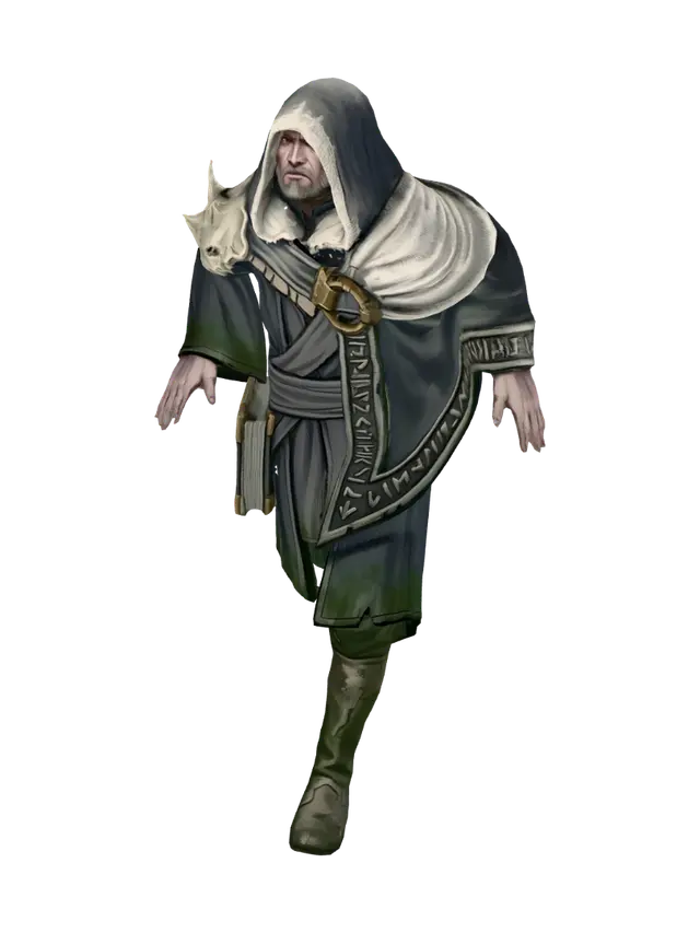 3D model for Skullbound Archivist