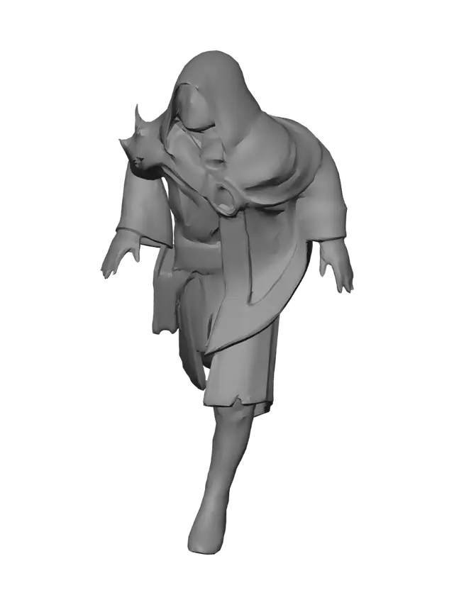 3D model for Skullbound Archivist