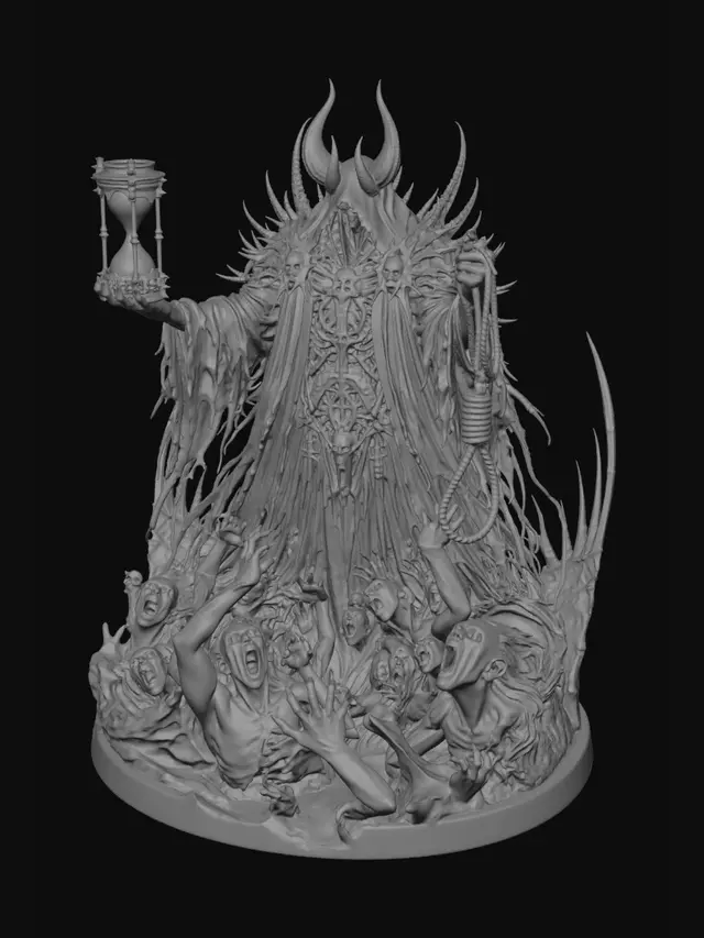 3D model for Harbinger of the Damned
