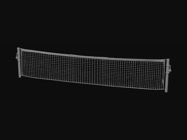 3D model for Tennis net