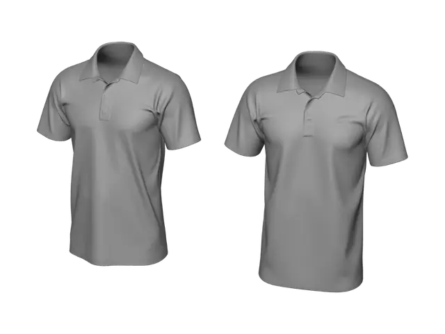 3D model for Can Tho University Polo Shirt