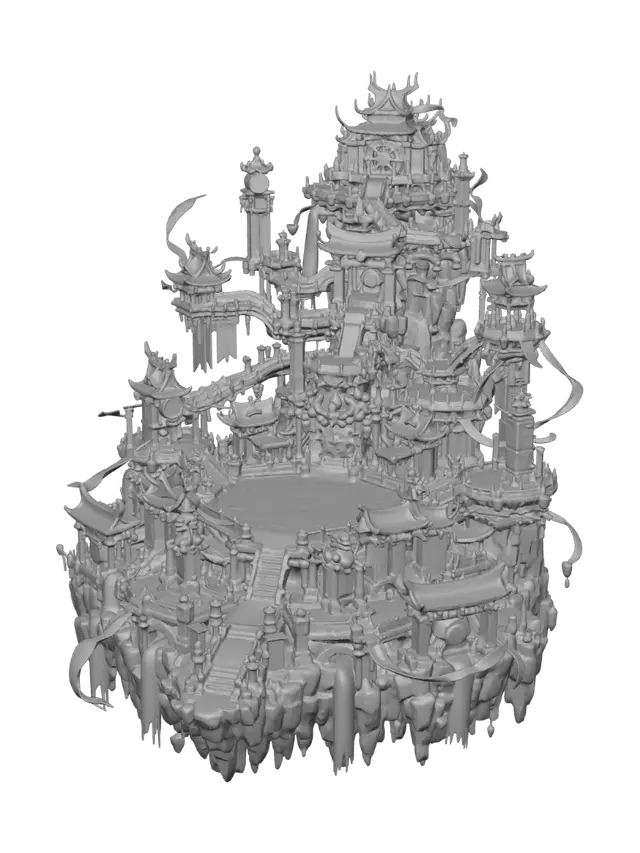 3D model for Astral Prism Orrery