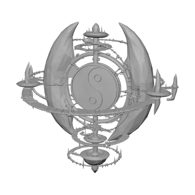 3D model for Astral Prism Orrery