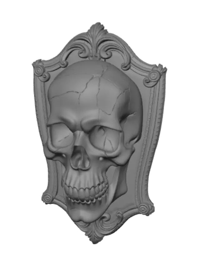 3D model for Cracked Skull Crest