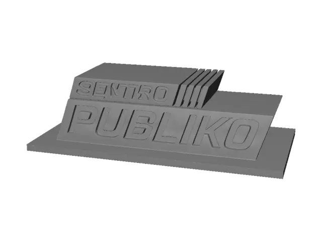 3D model for Sentro Publiko