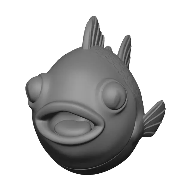 3D model for Fortnite Flopper