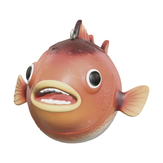 3D model for Stylized Fortnite Flopper