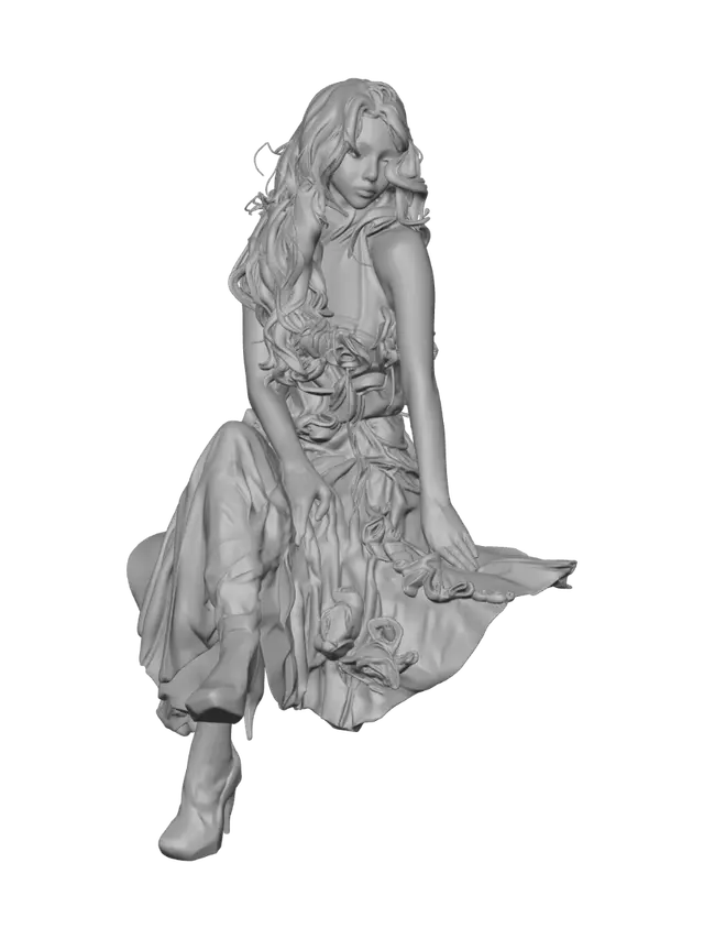3D model for Midnight Lilac Reverie