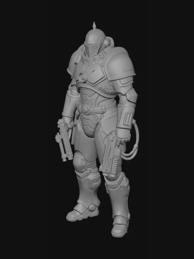 3D model for Biohazard Knight