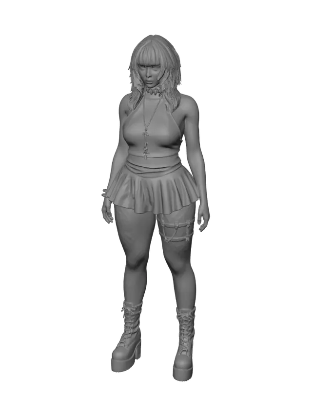 3D model for Gothic Nightwalker