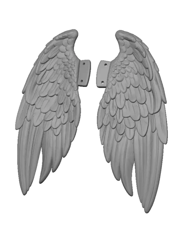3D model for Angel Wings