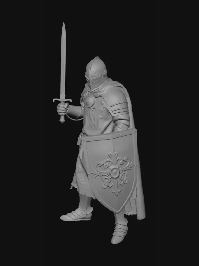 3D model for change the african warrior, to a medieval costumes, not indigenous