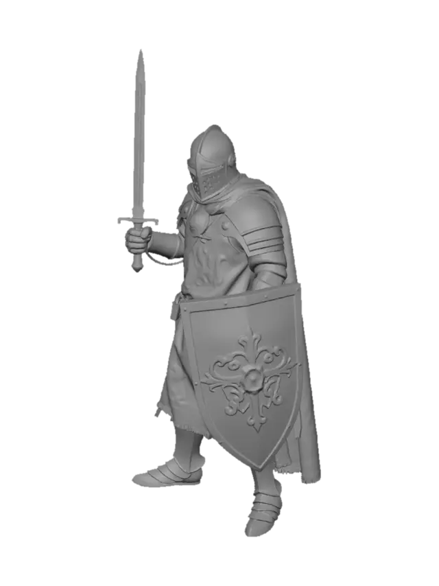 3D model for change the african warrior, to a medieval costumes, not indigenous