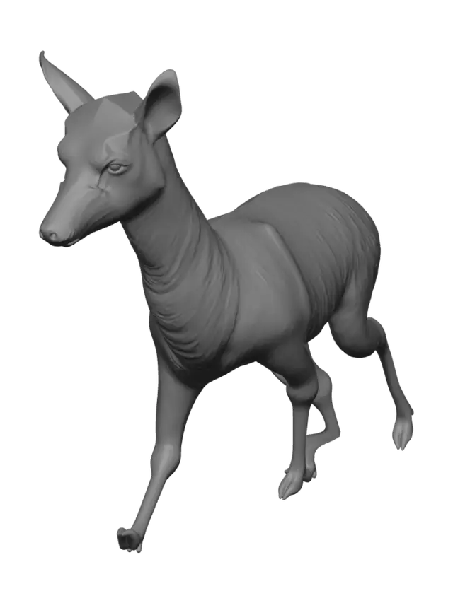 3D model for Copper Doe