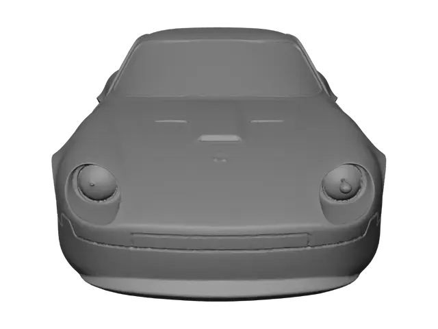 3D model for It needs to be the body shell of a 90s era British car. Perfectly symmetrical along it's length. Just the naked body shell. No windows. No wheels. No engine.