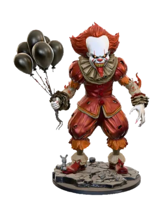 Balloon Nightmare - It 3D model, vytvořený pomocí AI