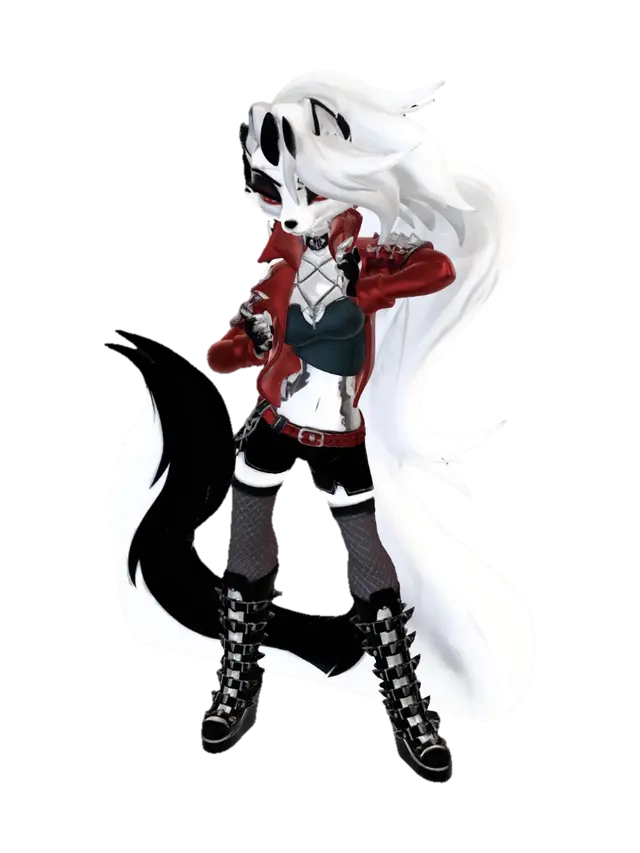 Loona - Kpop 3D model, vytvořený pomocí AI