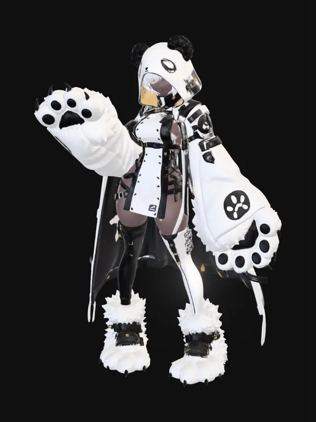 3D model for Snowbound Panda Vanguard