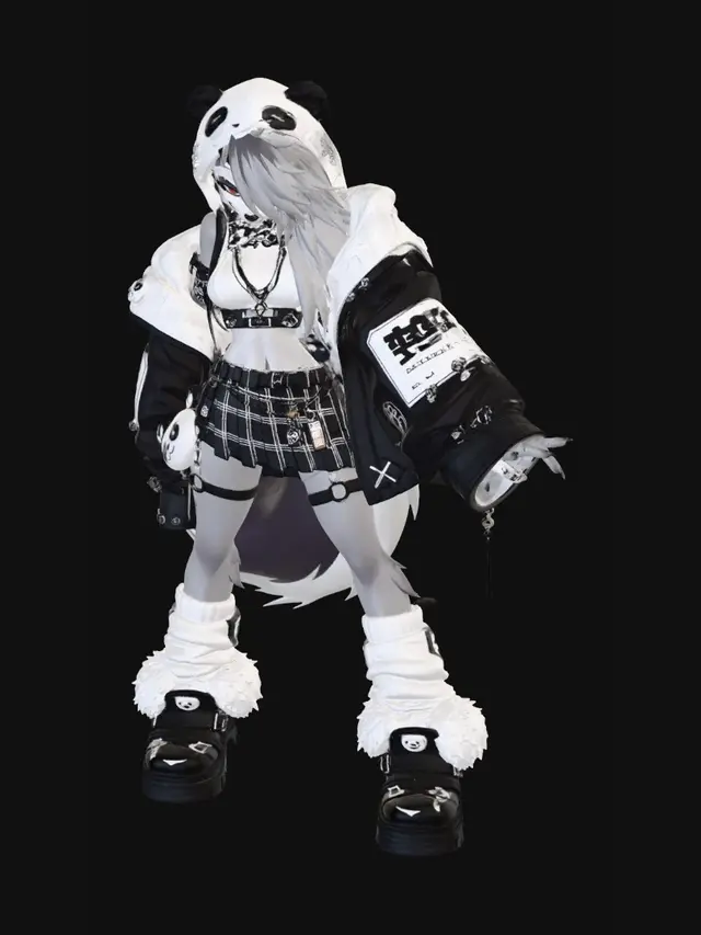 3D model for Nocturne Panda