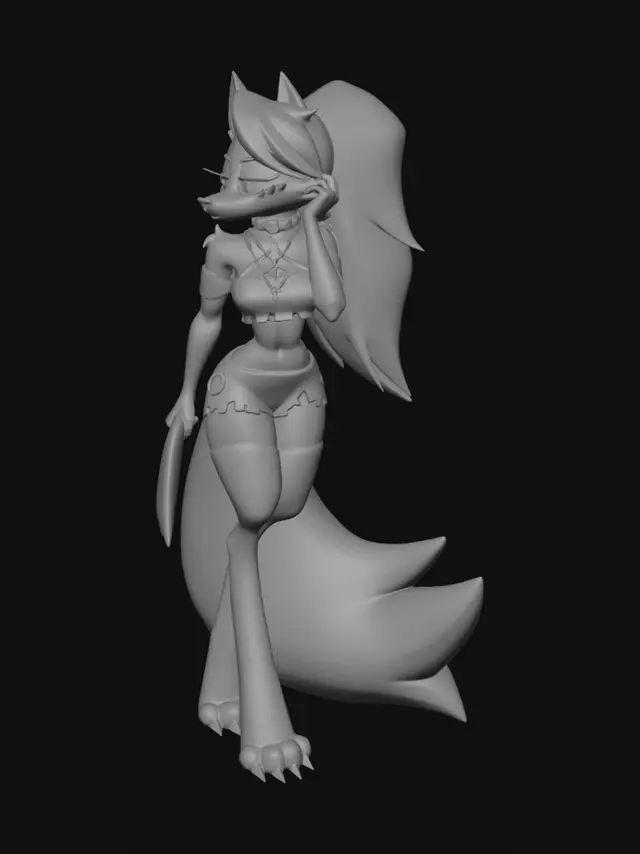 3D model for Crescent Moon Howl