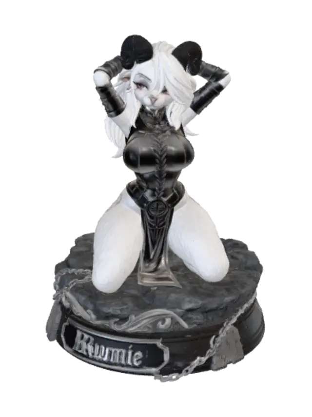 Rumie - Template 3D model, vytvořený pomocí AI