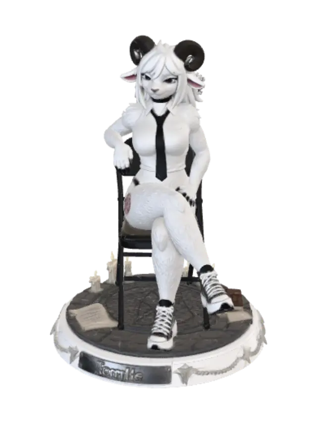 3D model for Rumie, Witch of the Circle