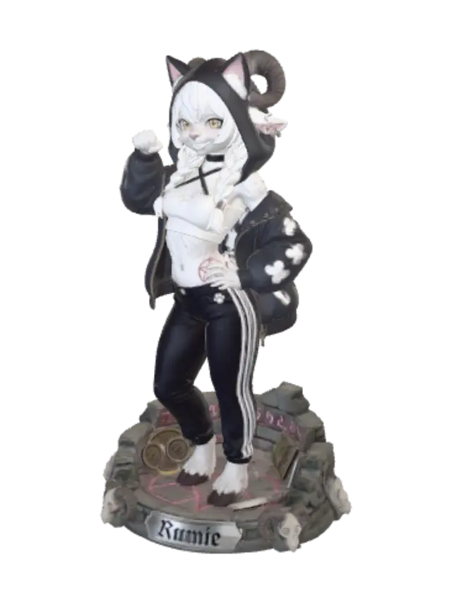 Rumie 3D model, vytvořený pomocí AI