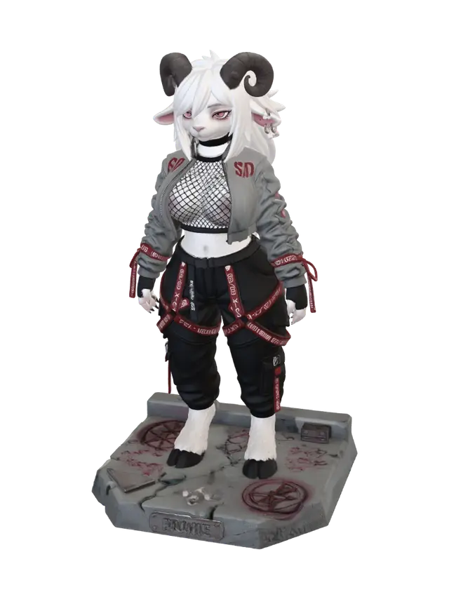 3D model for Rumie the Runic Ram